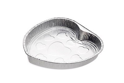 תבנית אלומיניום לב